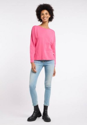 Camisa Manga Larga Ragwear Shimona Long Gots Mujer Fucsia | R-2968137