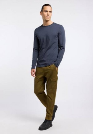 Camisa Manga Larga Ragwear Zachari Hombre Naranjas | R-3871964