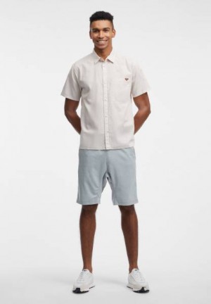 Camisas Ragwear Herlie Hombre Blancas | R-1974685