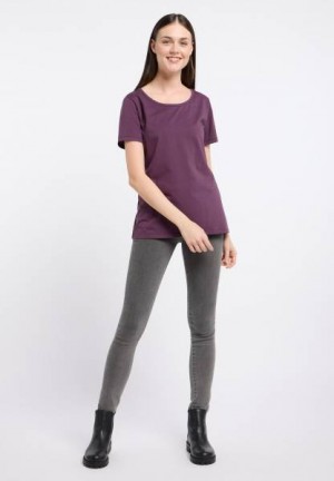 Camiseta Ragwear Mintta Mujer Gris | R-3271985