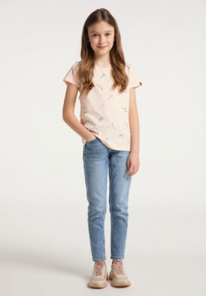 Camiseta Ragwear Violka Flowers Niña Negras | R-7849106