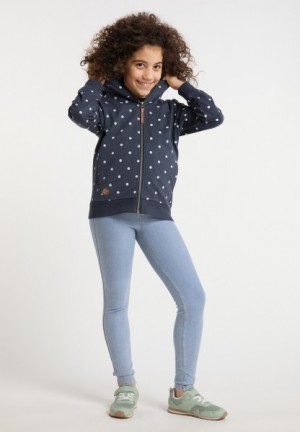 Sudaderas Ragwear Agneska Dots Niña Verde | R-5320179