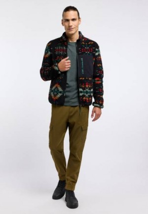 Sudaderas Ragwear Collsy Azteco Hombre Negras | R-4960573