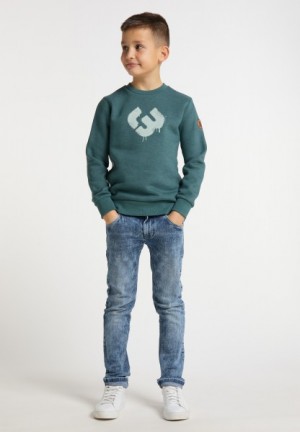 Sudaderas Ragwear Yanis Niño Blancas | R-1735986