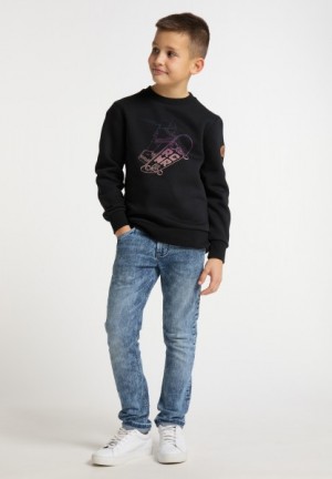 Sudaderas Ragwear Yanis Print A Niño Naranjas | R-5948731