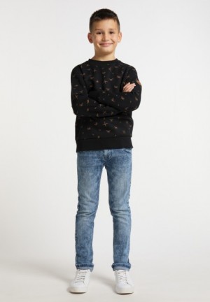 Sudaderas Ragwear Yanis Print B Niño Moradas | R-6087154