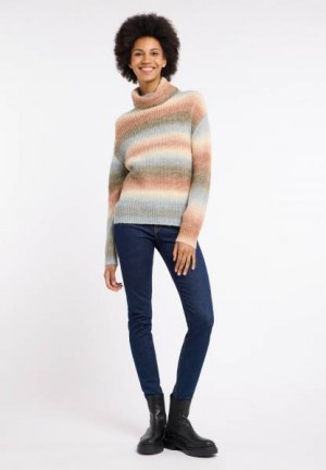 Suéter Ragwear Safina Mujer Marrones | R-0718349