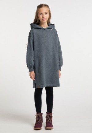 Vestido Ragwear Marsie Niña Gris | R-1275809