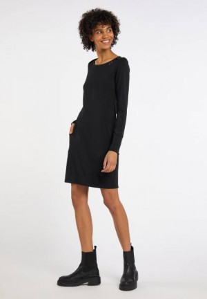 Vestido Ragwear River Sweat Mujer Marrones | R-1245960