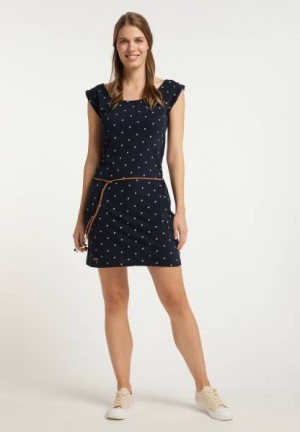 Vestido Ragwear Tag Dots Mujer Rojas | R-4125968