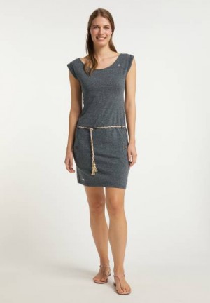 Vestido Ragwear Tag Mujer Turquesa | R-7893265