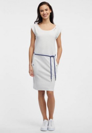 Vestido Ragwear Tagg A Gots Mujer Blancas | R-7438629